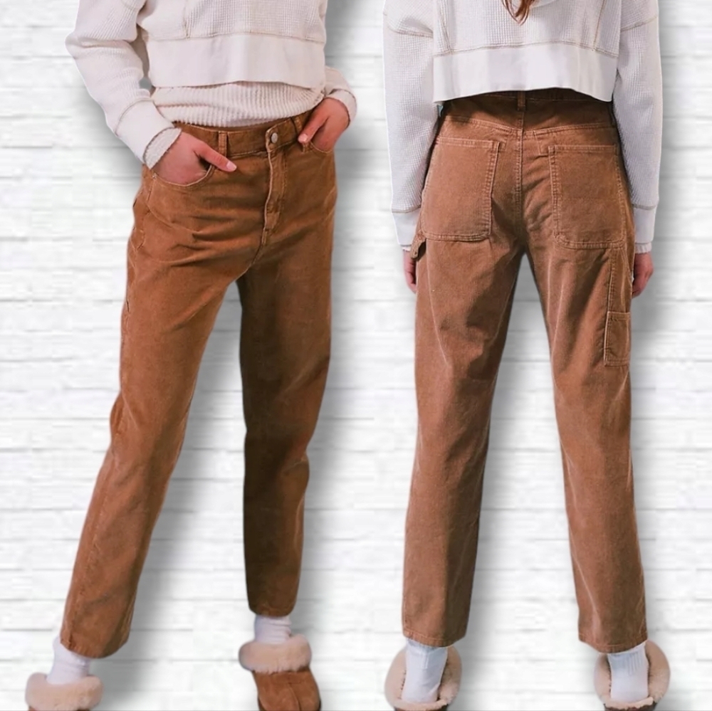 BDG Brown Straight Leg Pants